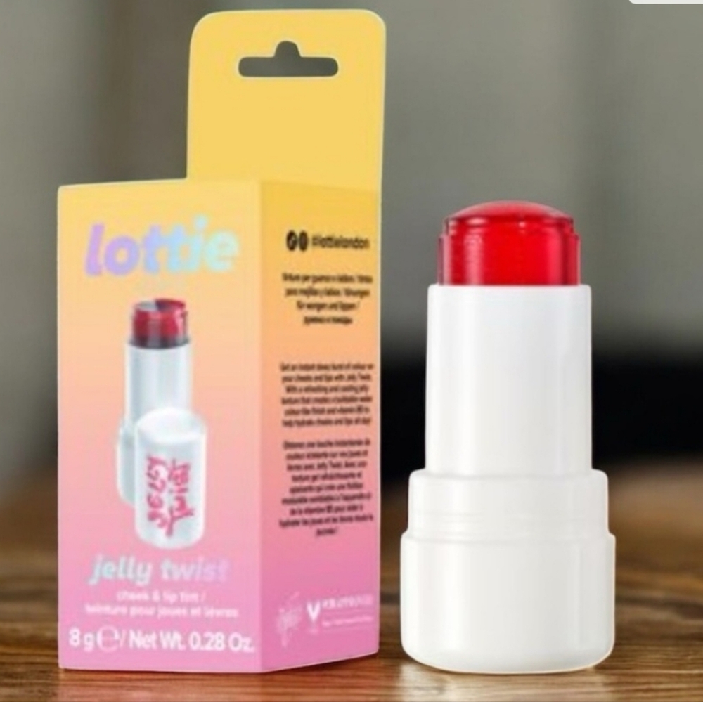 Lottie NEW Jelly Twist Pink Passion Cheek & Lip Tint